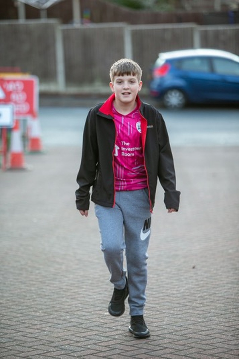 Other image for Ethan strides out after being inspired by Royal British Legion